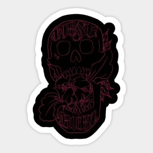 WBSkull Sticker